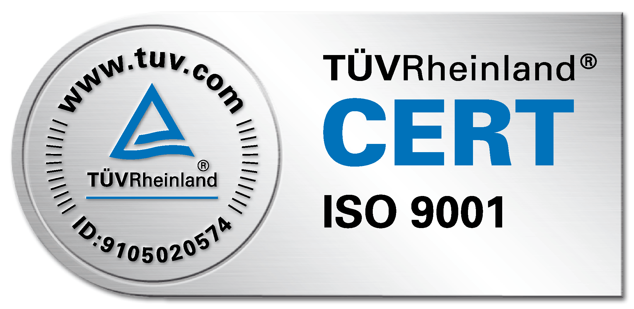 zertifiziert durch T&Uuml;V Rheinland